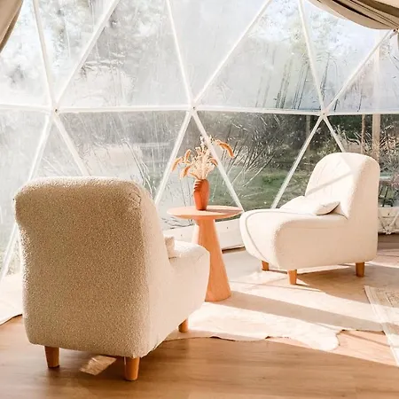 Romantische Glamping Dome Koksijde - Duiniek Exterior foto