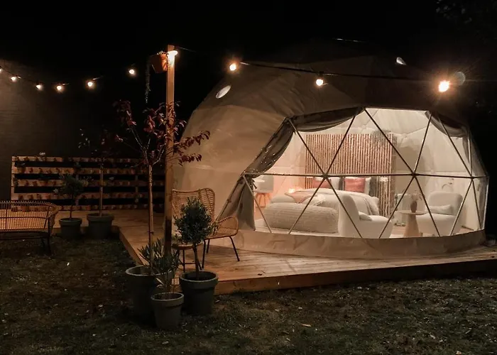 Romantische Glamping Dome Koksijde - Duiniek